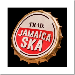 Traditional jamaica ska bottle cap Posters and Art